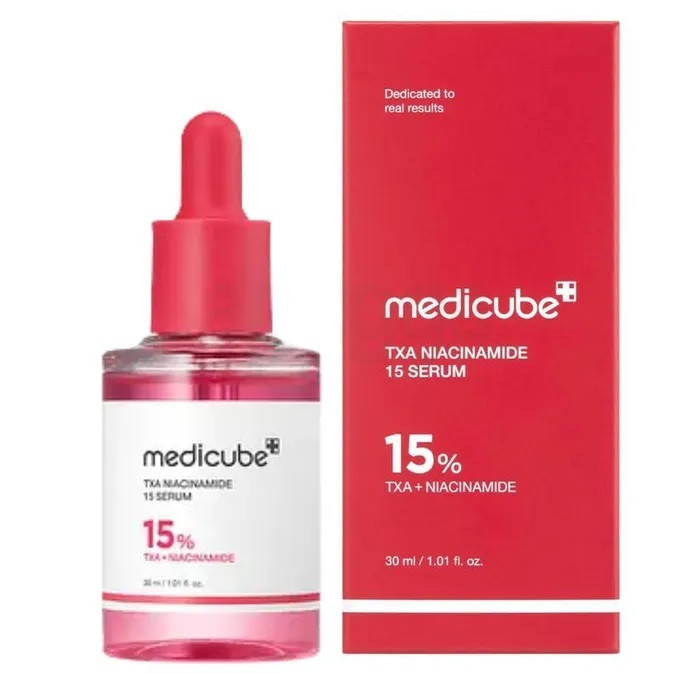 سرم مدی کیوب نیاسینامید 15 درصد سفید کننده و ضد چروک اصل کره