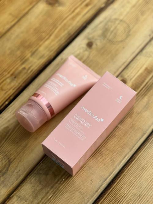 ماسک شب مدی کیوب کلاژن تقویت کننده و لیفتینگ اصل کره