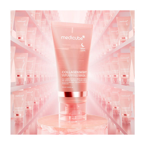 ماسک شب مدی کیوب کلاژن تقویت کننده و لیفتینگ اصل کره