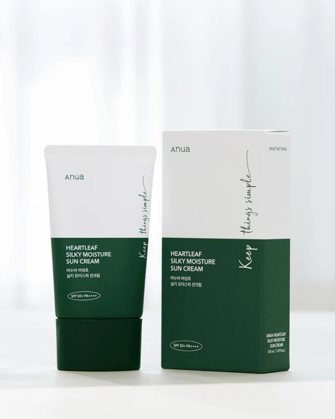 کرم ضد آفتاب آنوا مرطوب کننده ابریشمی SPF 50 اصل کره