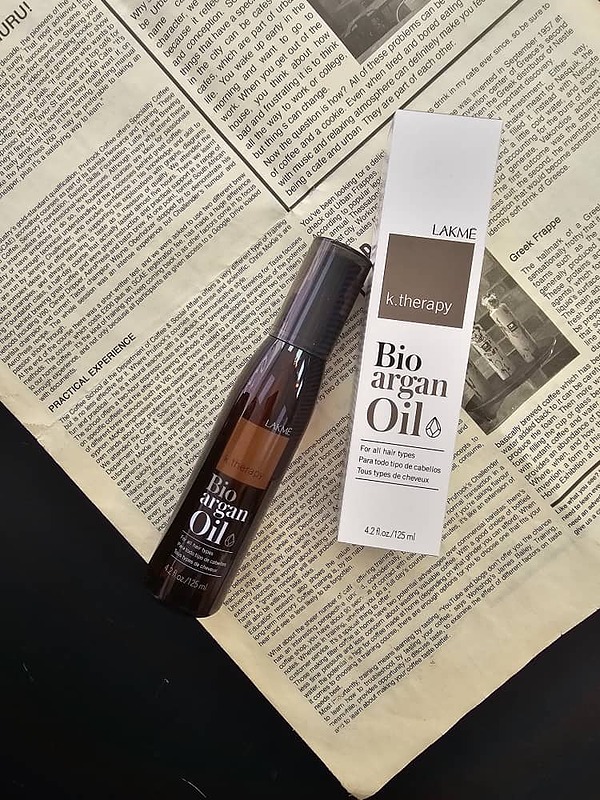 Lakme K.Therapy Bio Argan Oil – روغن آرگان تقویتی مو 125ml