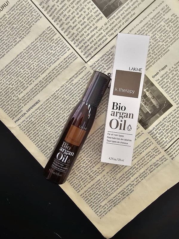 Lakme K.Therapy Bio Argan Oil – روغن آرگان تقویتی مو 125ml