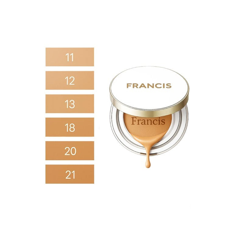 کوشن فرانسیس پوشانندگی بالا و بافت سبک