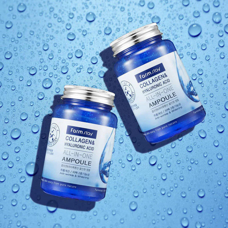 آمپول کلاژن و هیالورونیک اسید فارماستی – جوانی و درخشش پوست