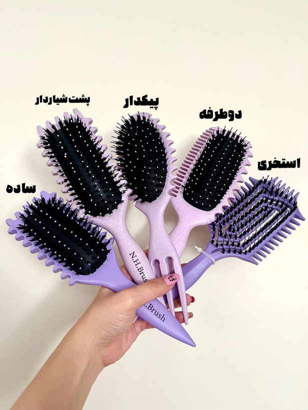 برس باونس کرل مخصوص موی فر