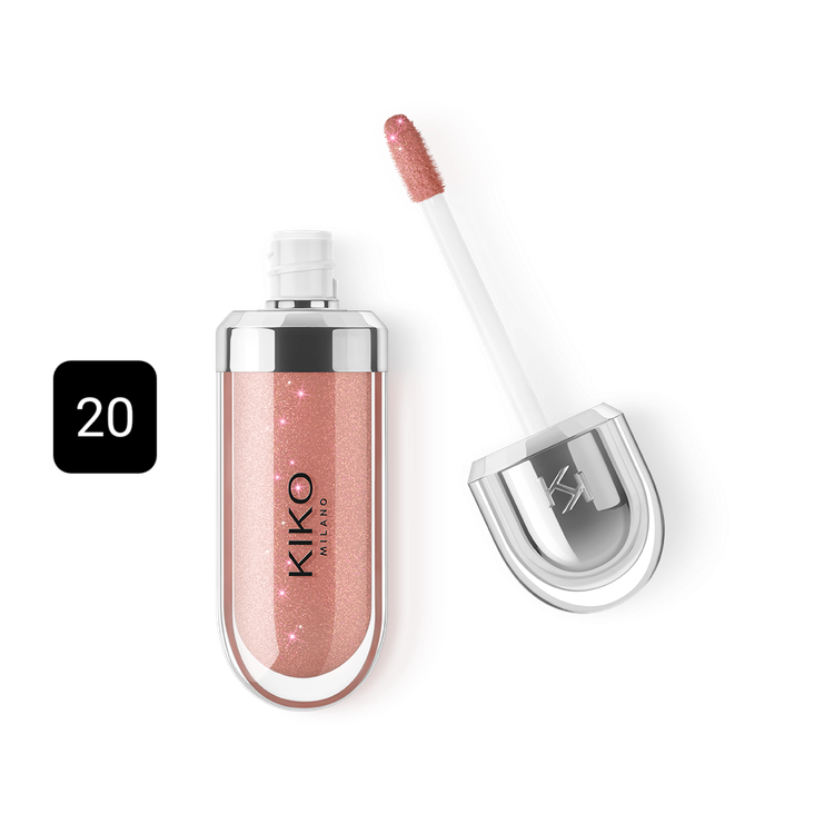 لیپ گلاس کیکو KIKO Milano | 3D Hydra Lipgloss اصل با تنوع رنگ