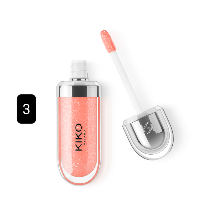 لیپ گلاس کیکو KIKO Milano | 3D Hydra Lipgloss اصل با تنوع رنگ
