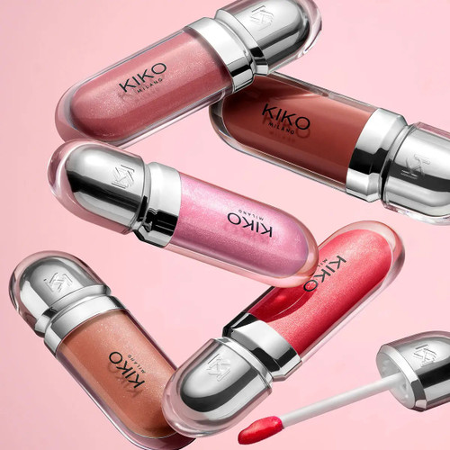 لیپ گلاس کیکو KIKO Milano | 3D Hydra Lipgloss اصل با تنوع رنگ