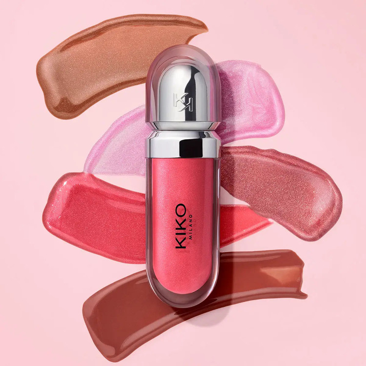 لیپ گلاس کیکو KIKO Milano | 3D Hydra Lipgloss اصل با تنوع رنگ